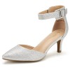 D'orsay Pointed Toe Wedding Pumps Shoes